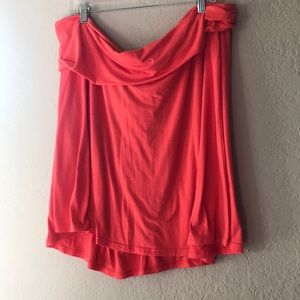 Coral Knit Maternity Skirt